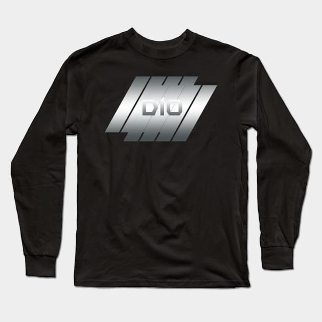 Metallic Illustration dio Long Sleeve T-Shirt by theStickMan_Official